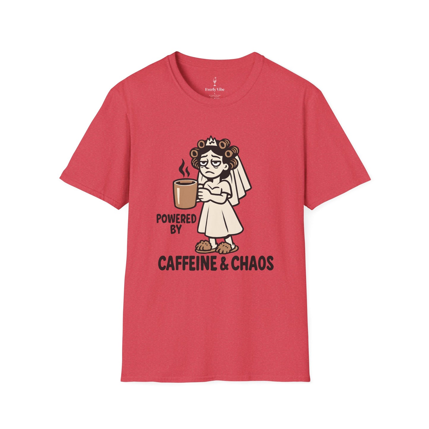 Powered by Caffeine & Chaos T-Shirt