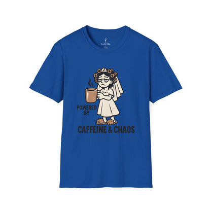 Powered by Caffeine & Chaos T-Shirt