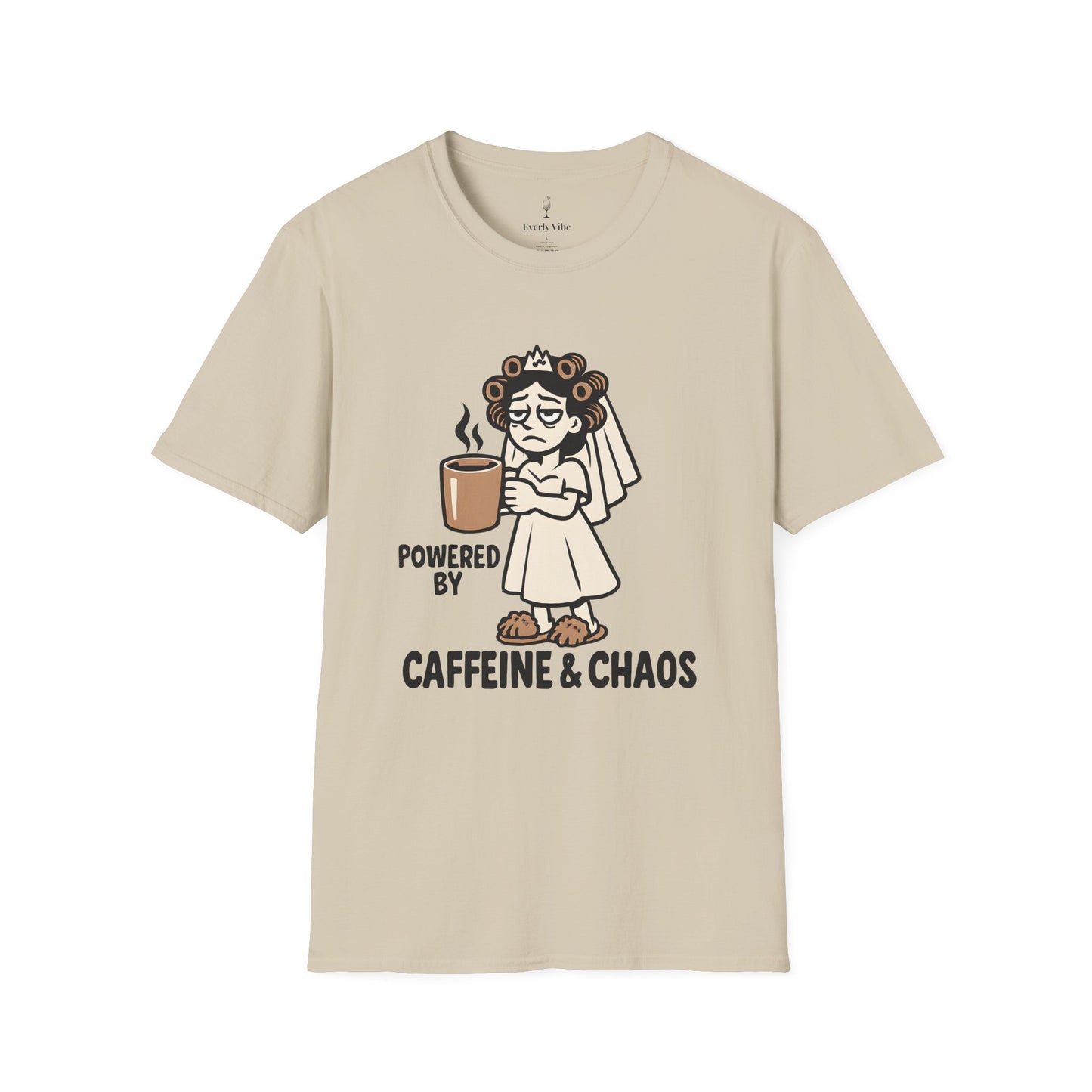 Powered by Caffeine & Chaos T-Shirt