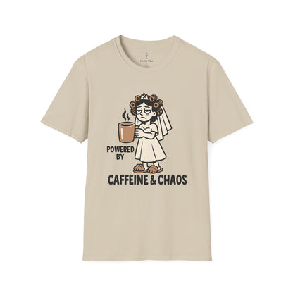 Powered by Caffeine & Chaos T-Shirt