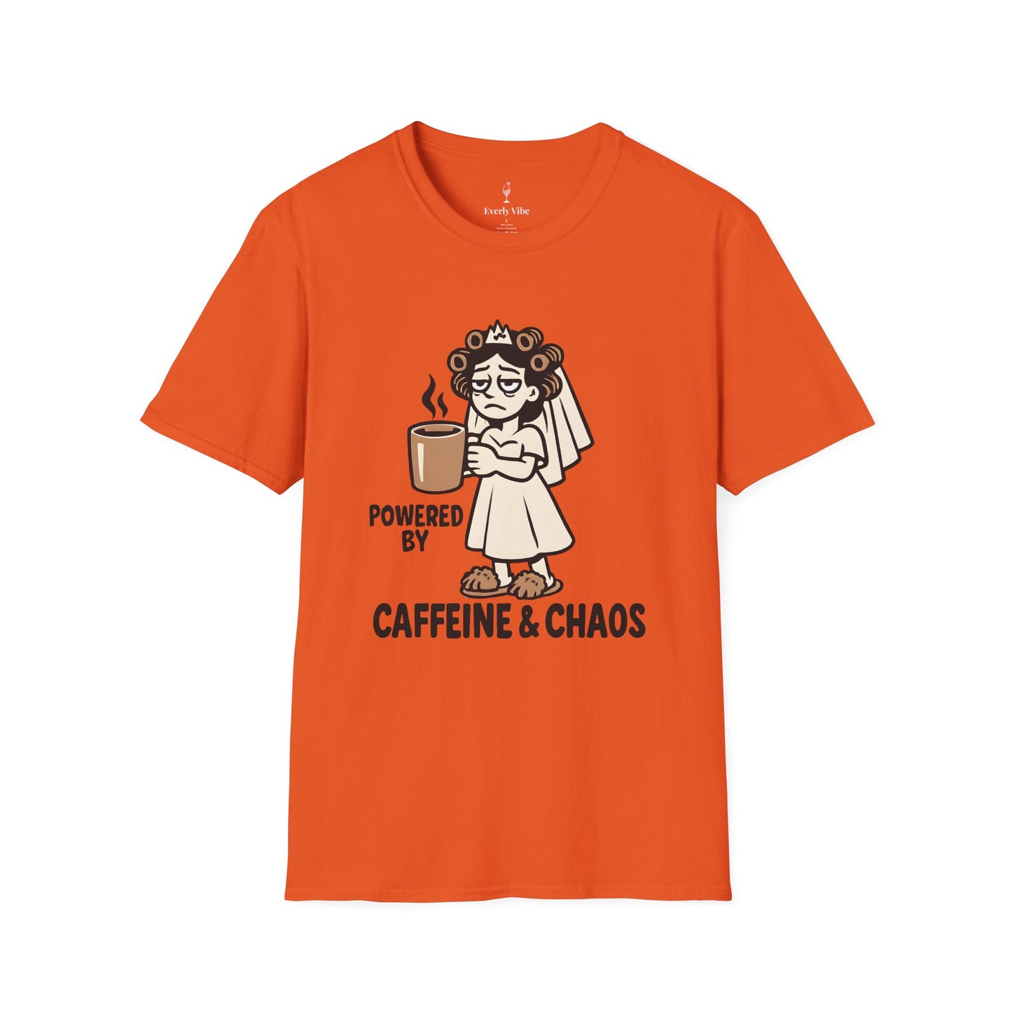 Powered by Caffeine & Chaos T-Shirt