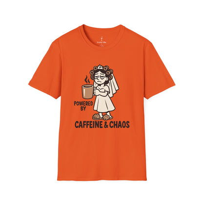 Powered by Caffeine & Chaos T-Shirt