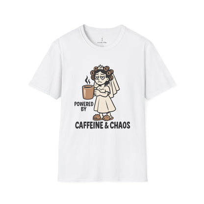 Powered by Caffeine & Chaos T-Shirt