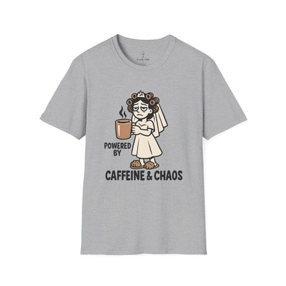 Powered by Caffeine & Chaos T-Shirt