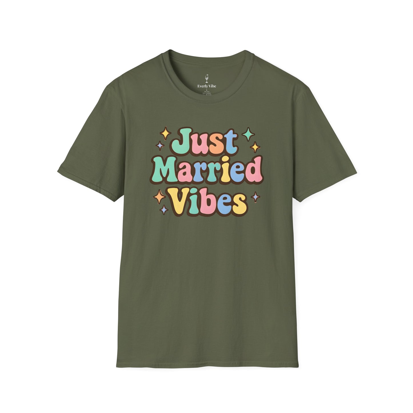 Just Married Vibes T-Shirt