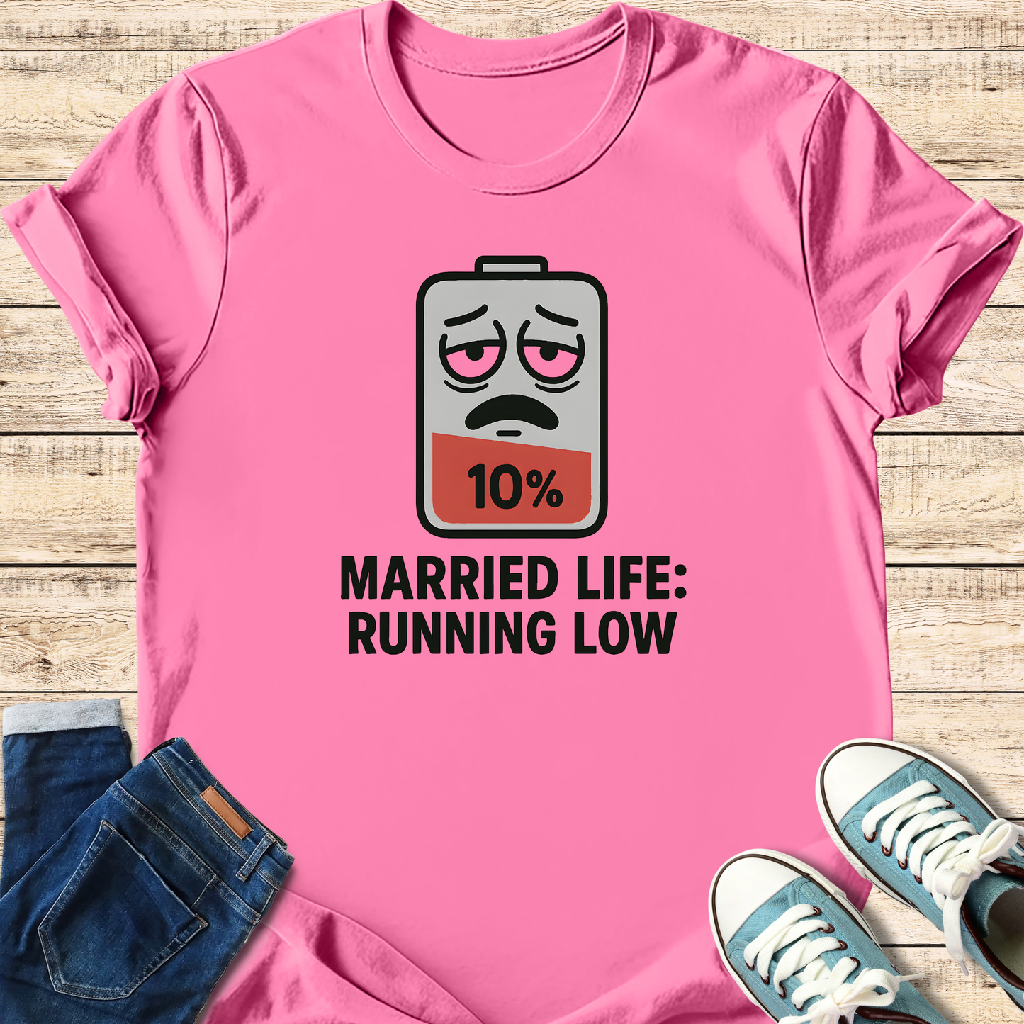 Married Life: Running Low T-Shirt